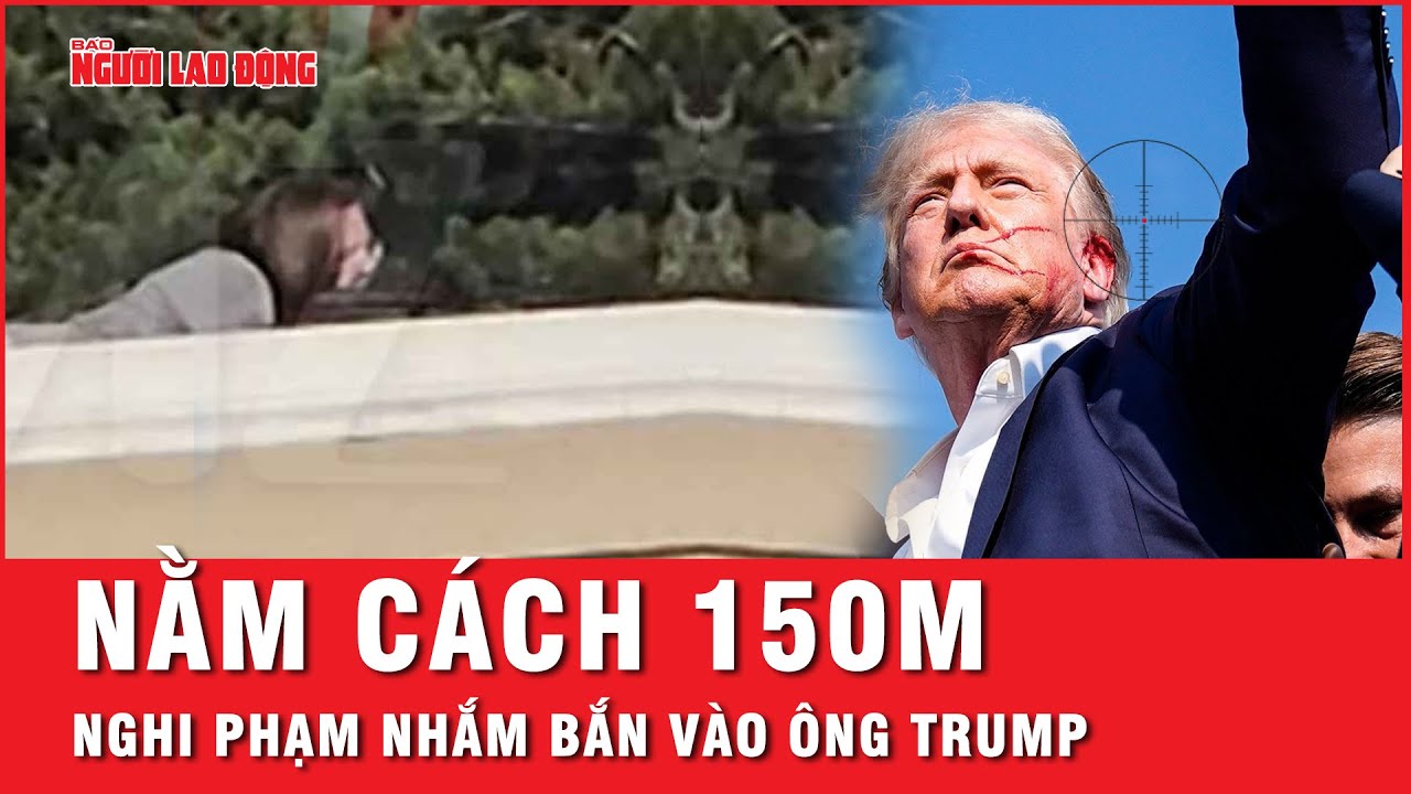 Nghi phạm trèo lên mái nhà, nằm cách ông Trump 150m rồi nổ liên tiếp nhiều phát súng | Tin thế giới