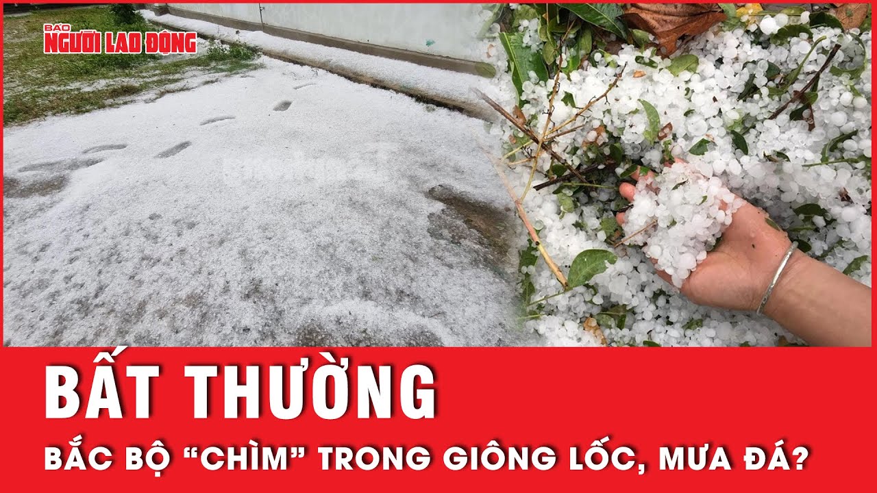 Thiên tượng bất thường khi Bắc Bộ liên tiếp xuất hiện mưa đá và giông lốc? | Tin tức