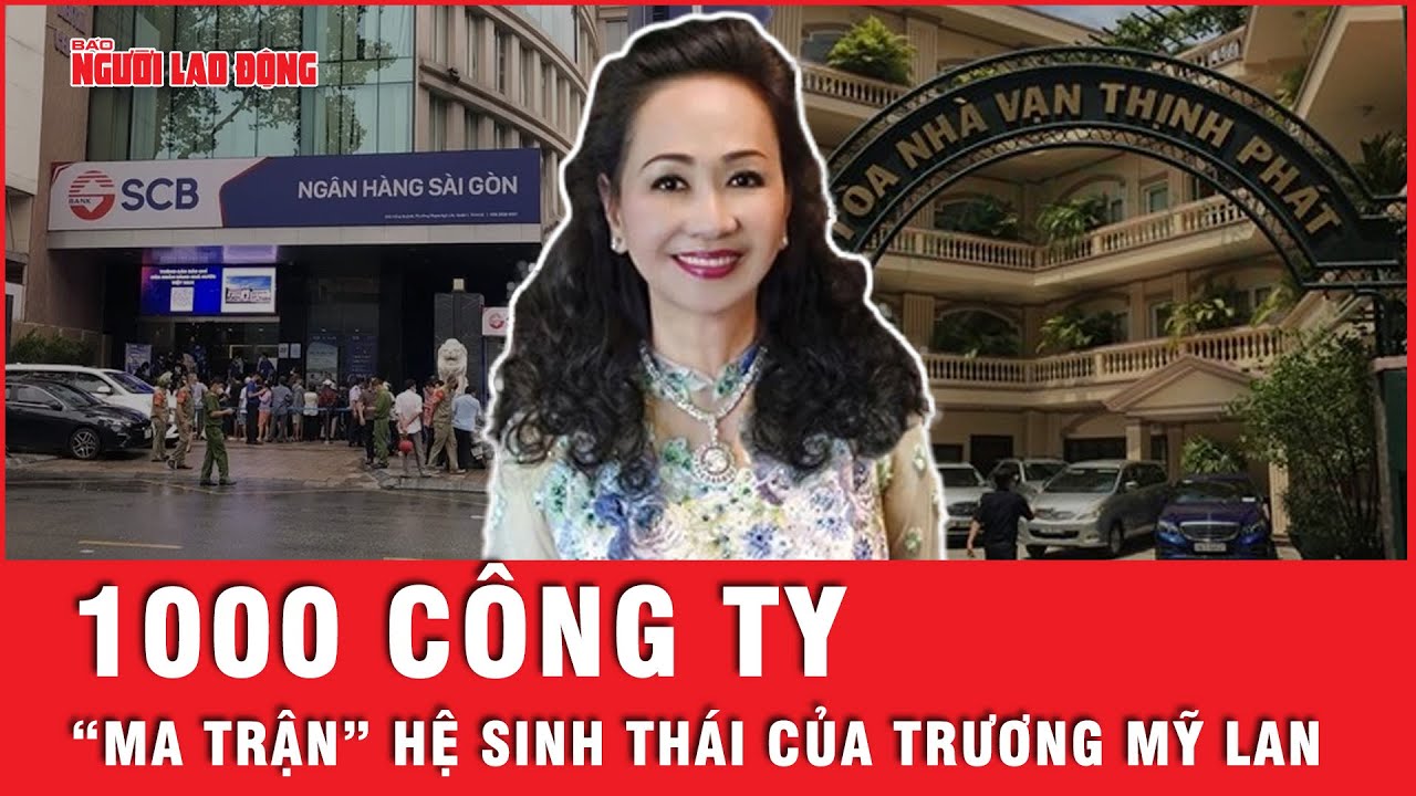 “Ma trận” 1000 công ty trong hệ sinh thái Vạn Thịnh Phát của Trương Mỹ Lan | Tin tức