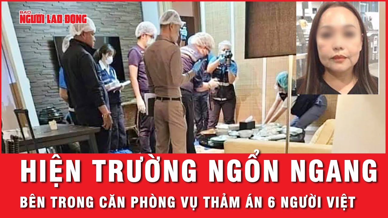 Trong căn phòng khách sạn 6 người Việt tử vong: Nhiều ly nước ngổn ngang, phong tỏa nghiêm ngặt