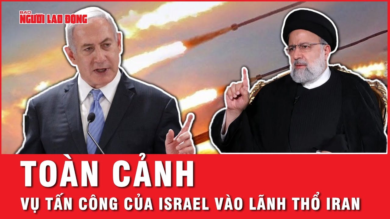 Nhìn lại toàn cảnh tên lửa Israel được phóng “vèo vèo” trên bầu trời của Iran | Tin thế giới