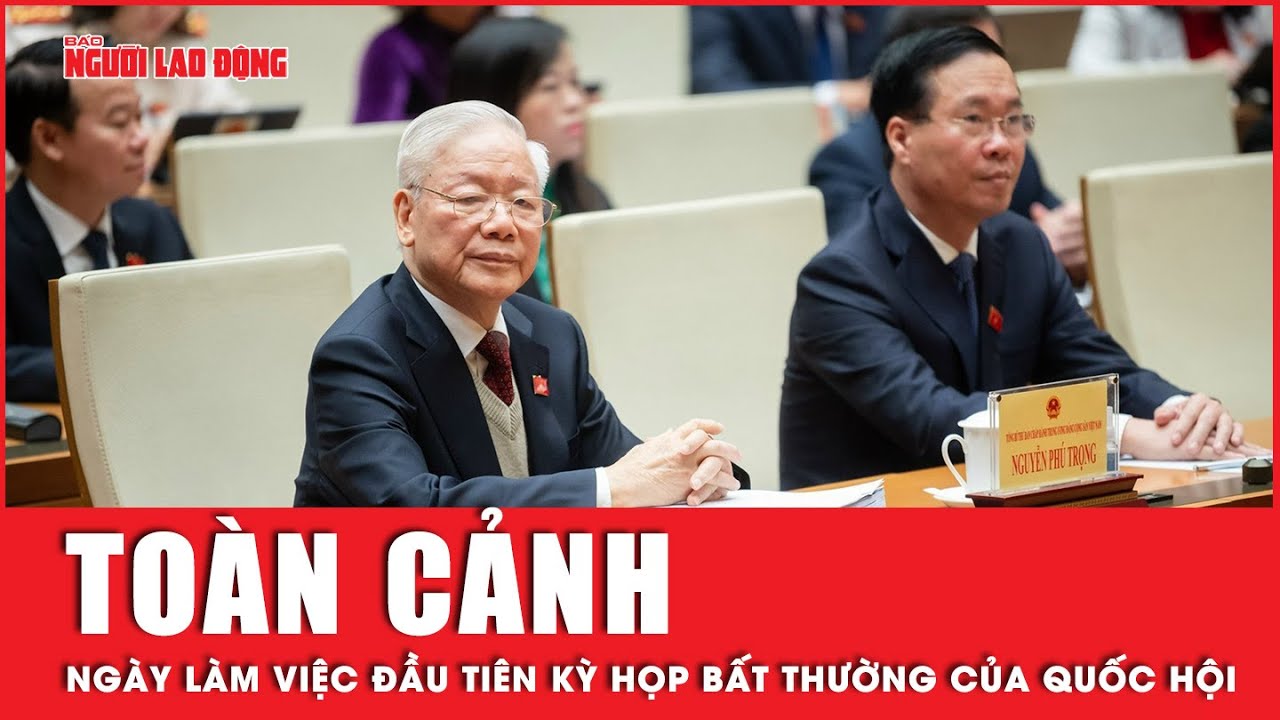 Ngày làm việc đầu tiên kỳ họp bất thường lần thứ 5 Quốc hội khóa XV với nhiều nội dung quan trọng