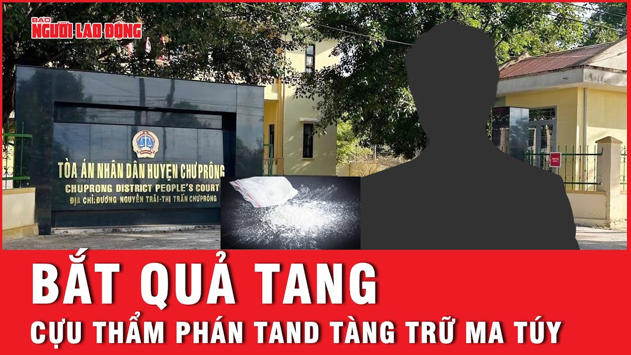 Bắt quả tang cựu thẩm phán TAND tàng trữ ma túy | Báo Người Lao Động