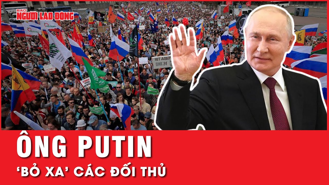 Chiếm hơn 94% số phiếu bầu cử, Tổng thống Nga Putin gần như chắc chắn tái đắc cử | Tin tức