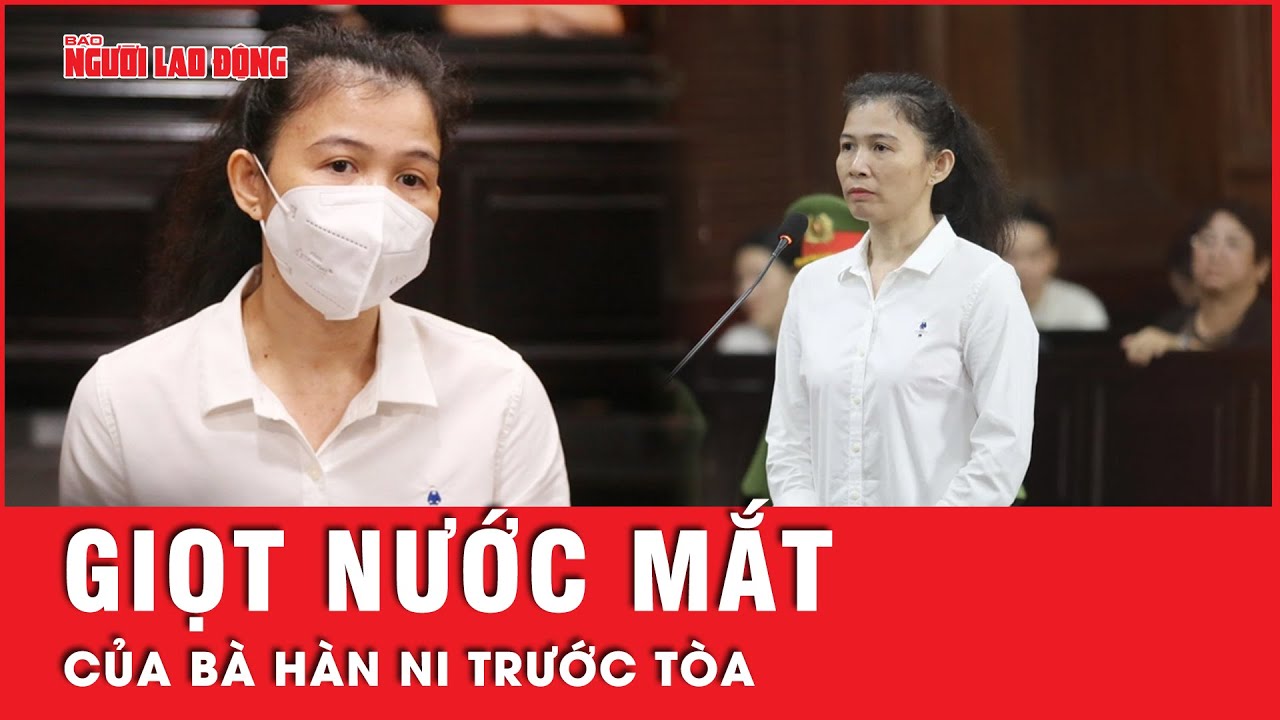 Nói lời sau cùng, bà Hàn Ni khóc xin giảm nhẹ hình phạt vì đã chịu nhiều mất mát liên quan  vụ án