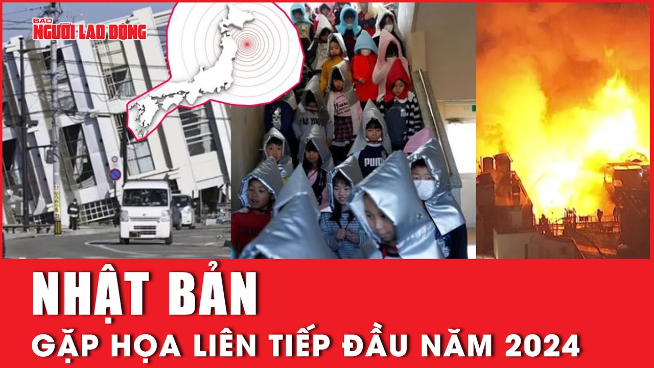 Đầu năm 2024, Nhật Bản gặp họa liên tiếp | Báo Người Lao Động