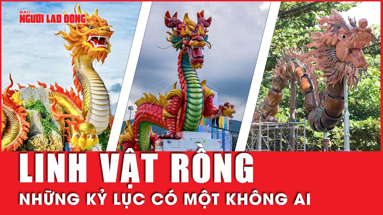 Độc đáo và sáng tạo linh vật năm rồng đón Tết Giáp Thìn 2024 | Tin tức