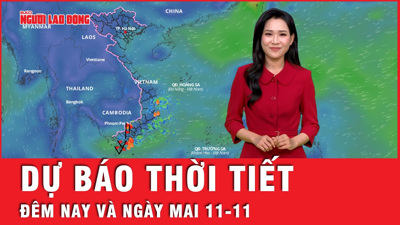 Dự báo thời tiết đêm nay và ngày mai 11-11: Miền Bắc đón không khí lạnh, có nơi dưới 11 độ C