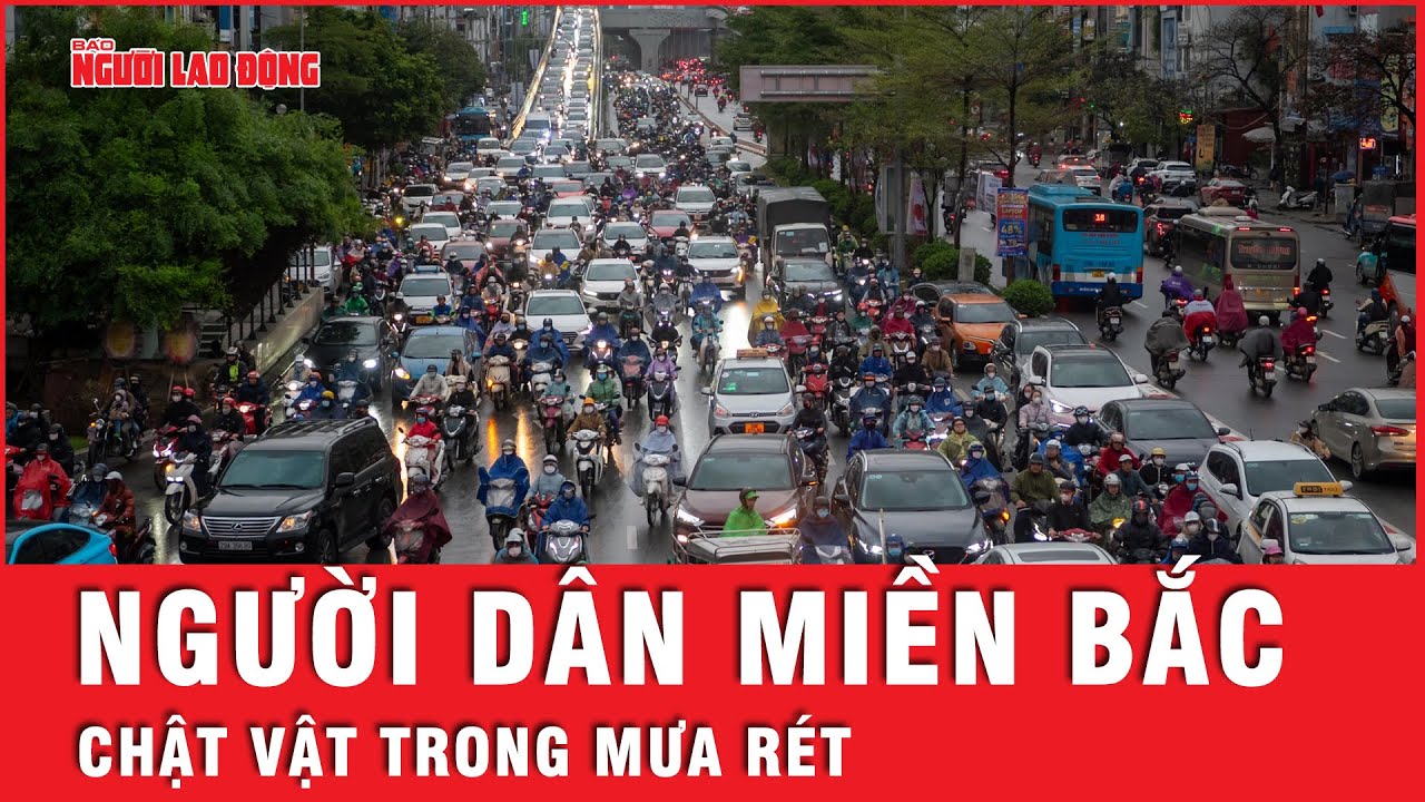 Miền Bắc rét đậm rét hại dưới 0 độ, người dân chật vật đi làm từ sáng sớm | Tin tức