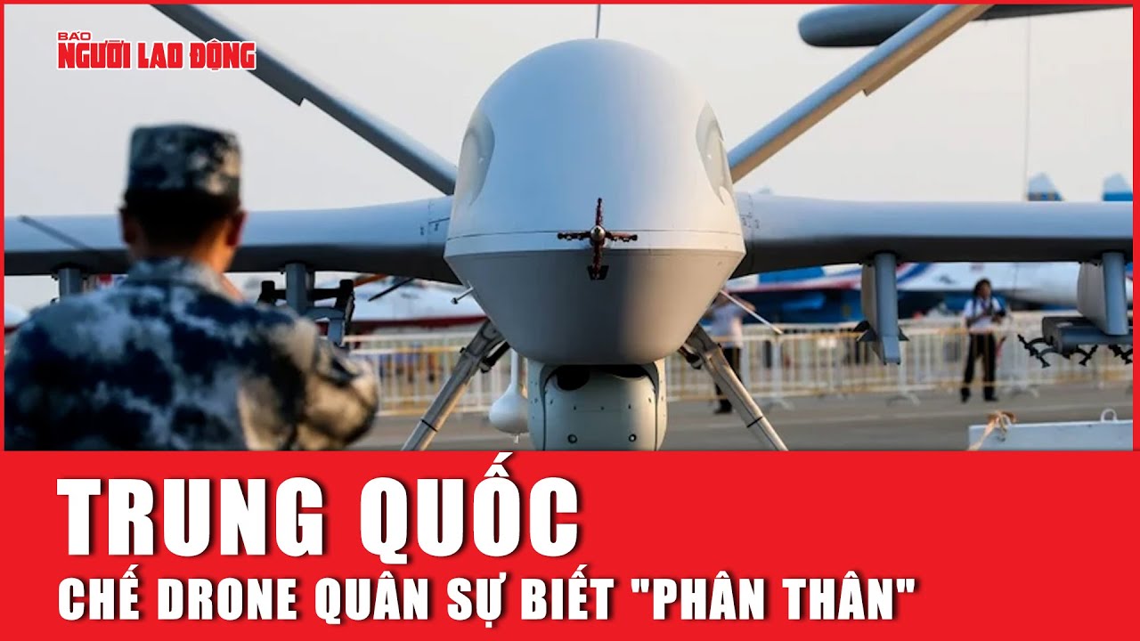 Trung Quốc chế drone quân sự biết "phân thân" | Báo Người Lao Động