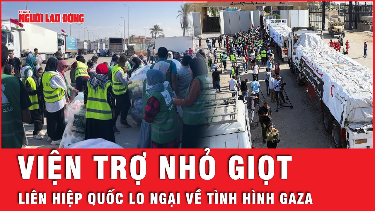 Liên Hiệp Quốc lo ngại: 500.000 người dân Gaza mòn mỏi trông cậy nguồn viện trợ nhỏ giọt