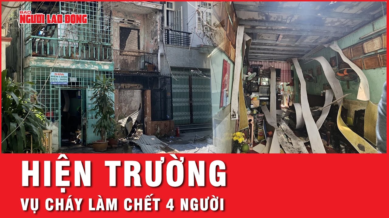 Bí thư Thành ủy TP HCM Nguyễn Văn Nên đến hiện trường vụ cháy nhà tại quận 10 làm chết 4 người