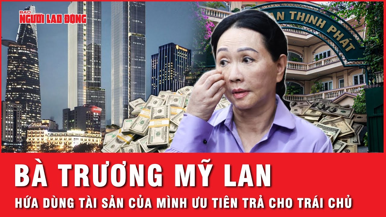 Bà Trương Mỹ Lan bất ngờ "xin tòa nói SCB trả tài sản lại cho bị cáo" | Thời sự