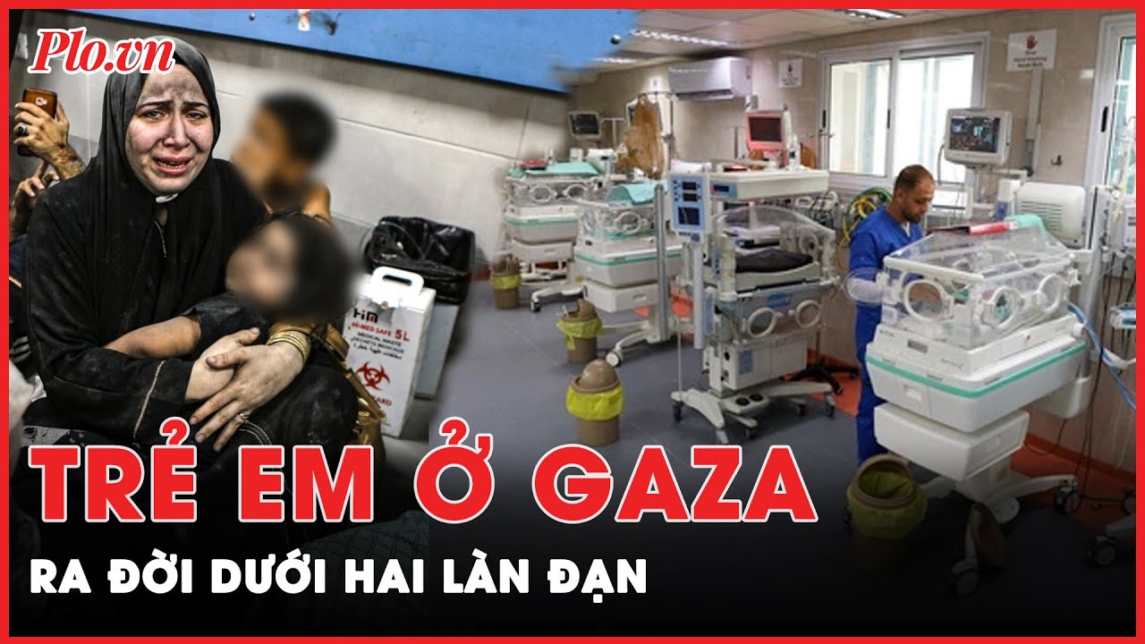 Trẻ em ở Gaza chào đời dưới hai làn đạn | Thời sự quốc tế