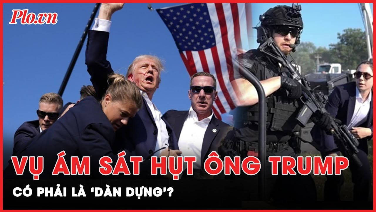 Xuất hiện thuyết âm mưu cho rằng vụ ám sát hụt cựu Tổng thống Trump là 'dàn dựng' | Thời sự quốc tế