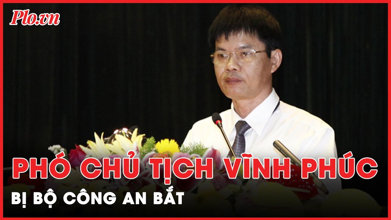 Nóng: Phó Chủ tịch tỉnh Vĩnh Phúc và nhiều cán bộ bị bắt - PLO