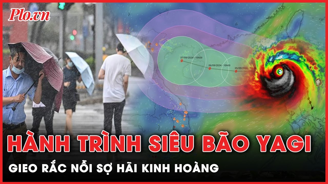 Ám ảnh hành trình 18h siêu bão Yagi tàn phá khủng khiếp nhiều tỉnh miền Bắc | Thời sự