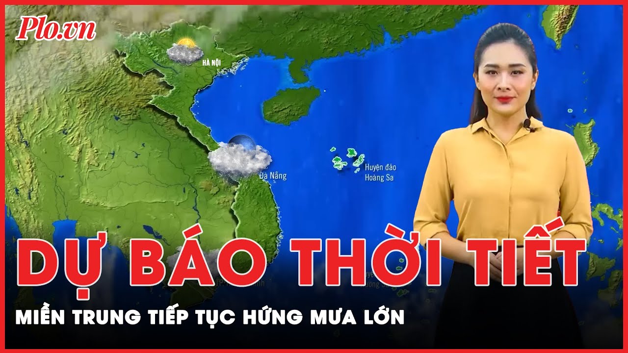 Dự báo thời tiết đêm nay và ngày mai 27-11: Miền Trung nguy cơ lũ quét và sạt lở do mưa lớn | PLO