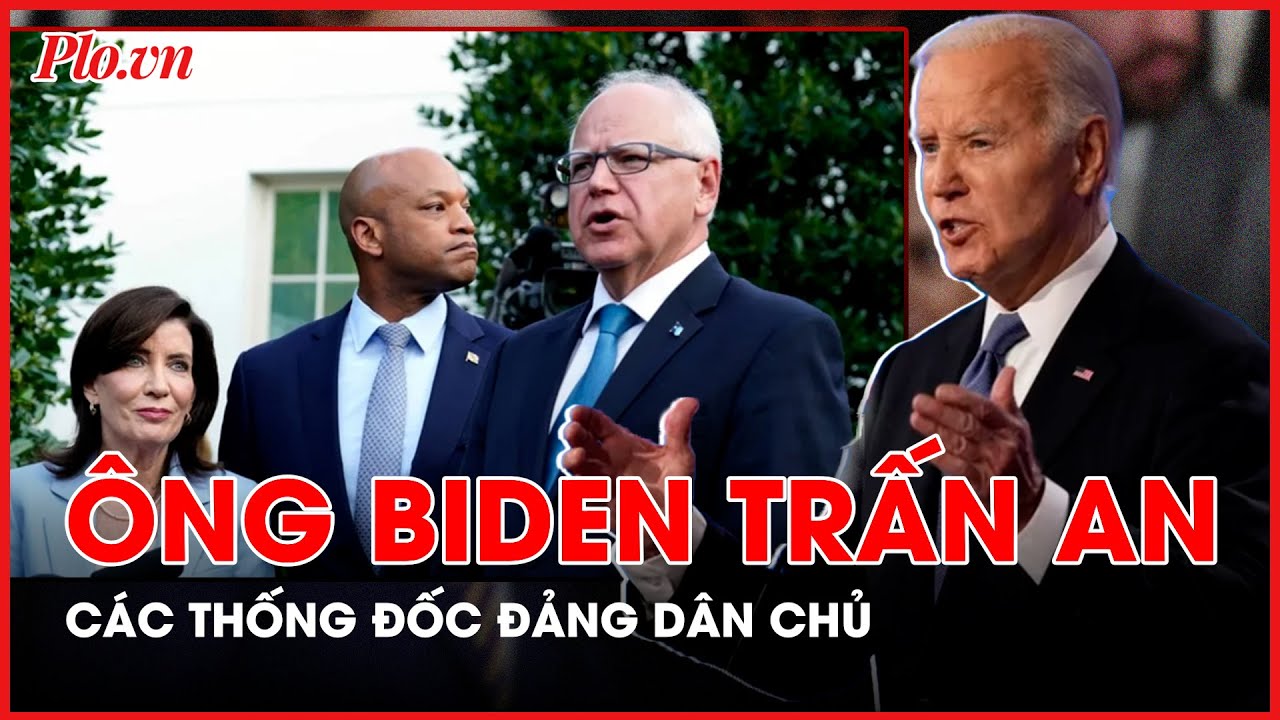 Nghị sĩ Dân chủ ủng hộ bà Harris; Ông Biden khẳng định vẫn sẵn sàng đánh bại ông Trump - PLO