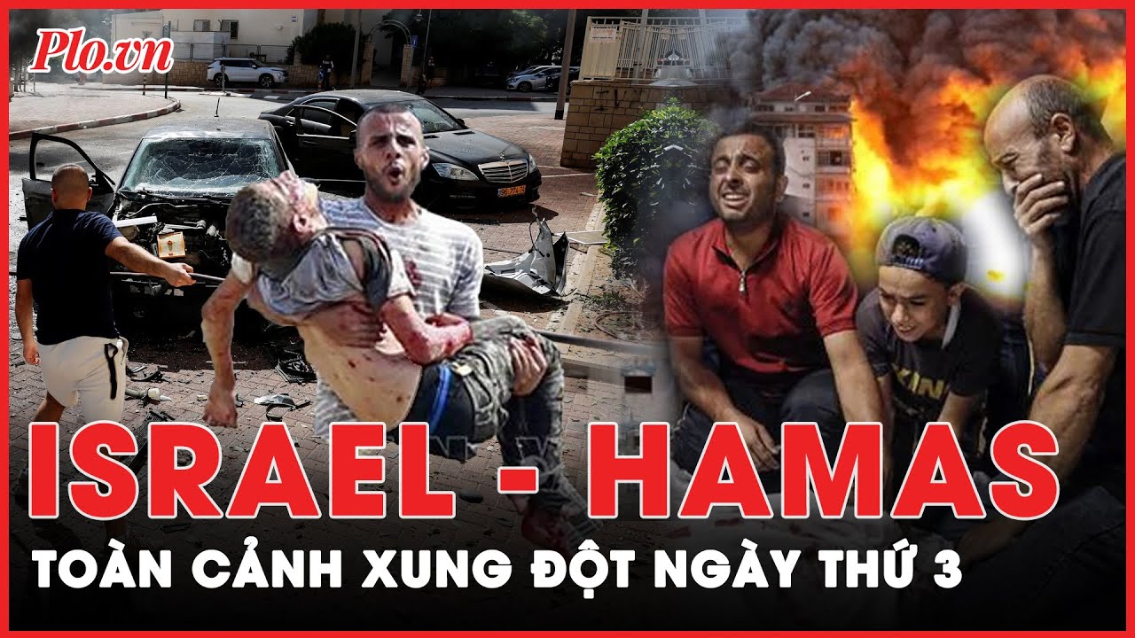 Xung đột Israel - Hamas: ‘Báo thù mãnh liệt’, hơn 500 mục tiêu của Hamas bị Israel tấn công | PLO