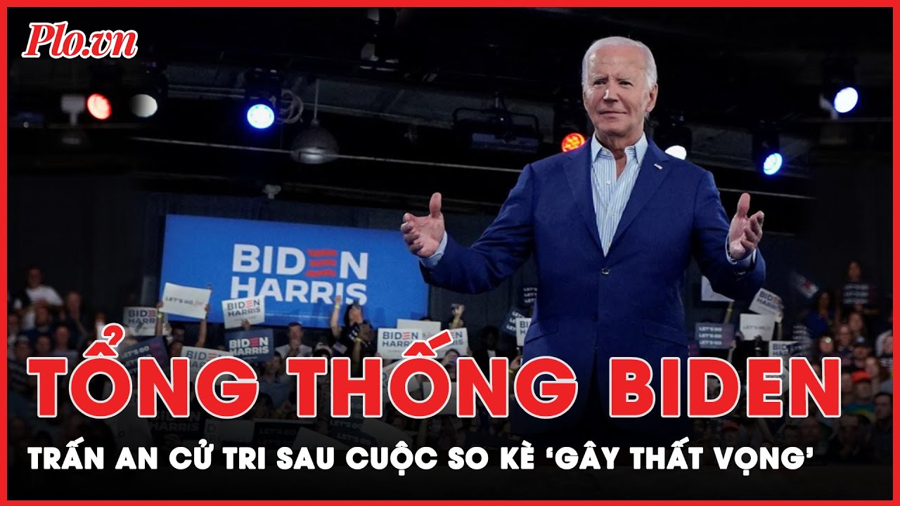 Ông Biden trấn an các nhà tài trợ, tuyên bố tiếp tục tranh cử bất chấp màn ‘đấu khẩu’ gây thất vọng