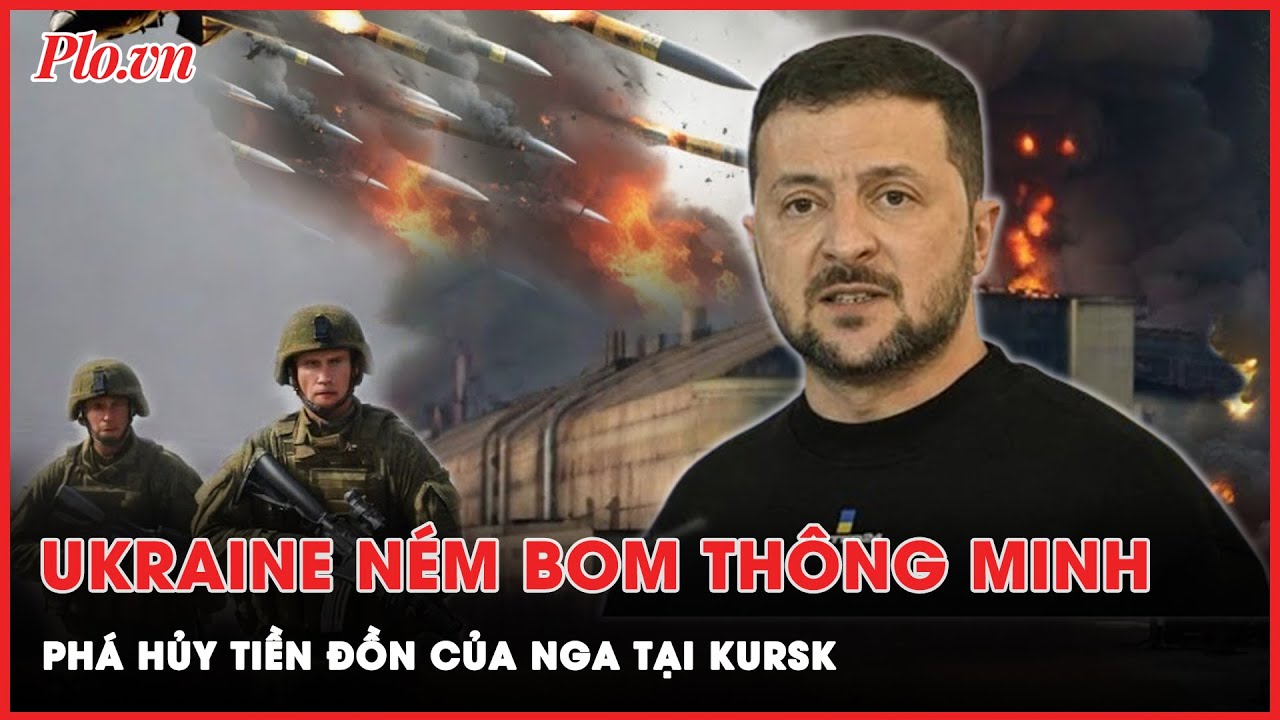 Ukraine không kích bằng bom thông minh, phá hủy tiền đồn của Nga tại Kursk | Thời sự quốc tế