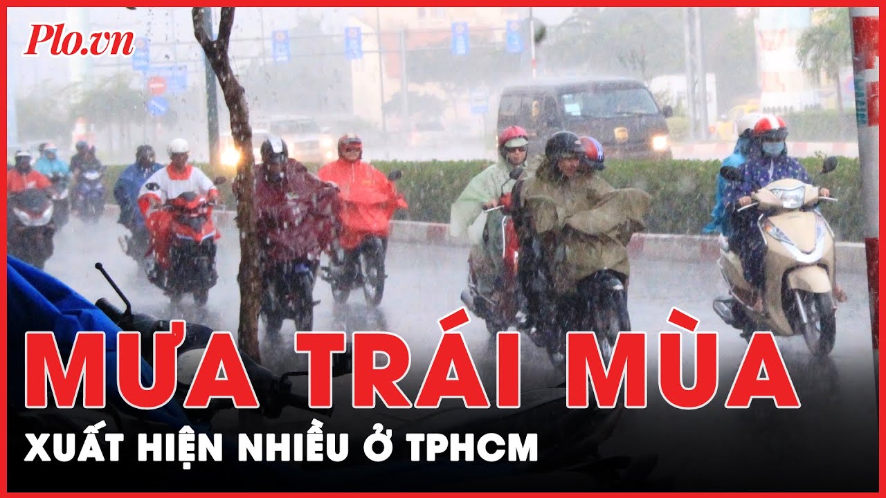 TPHCM khả năng xuất hiện nhiều mưa trái mùa hơn so với mọi năm | Tin nhanh