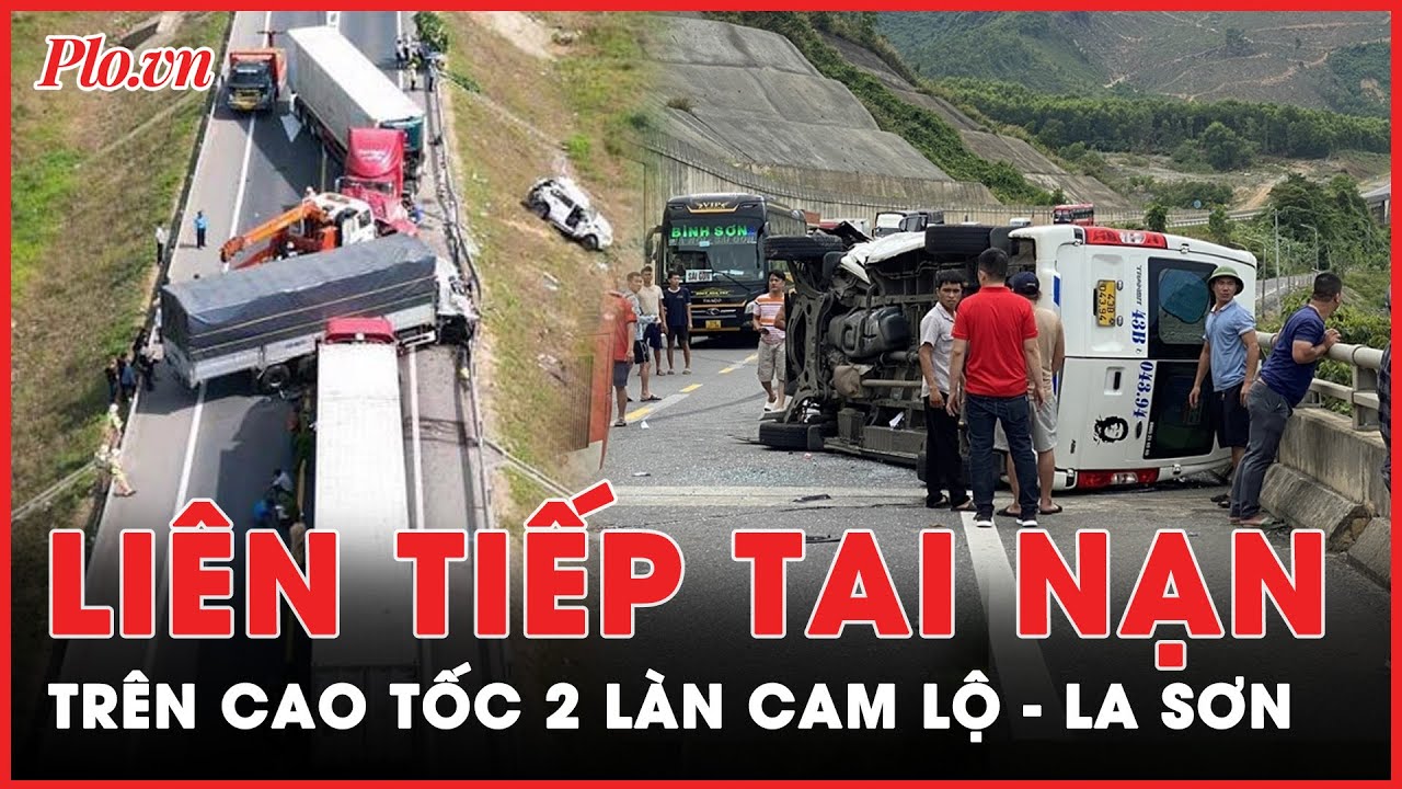 Giật mình với số vụ tai nạn trên cao tốc 2 làn Cam Lộ - La Sơn chỉ sau 1 năm đi vào hoạt động | PLO