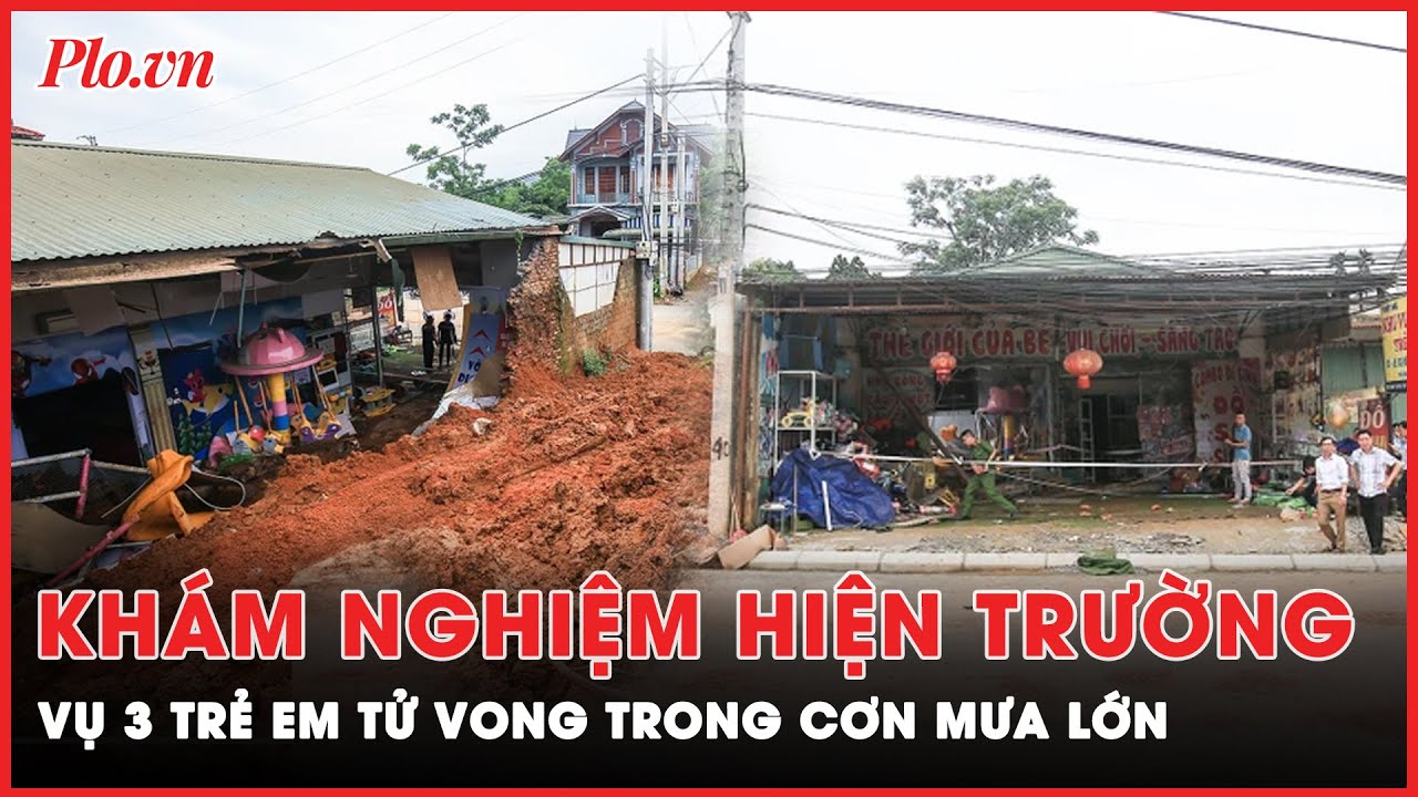 Khẩn trương khám nghiệm hiện trường vụ 3 trẻ em tử vong trong đêm mưa lớn ở Hà Nội | Tin nhanh