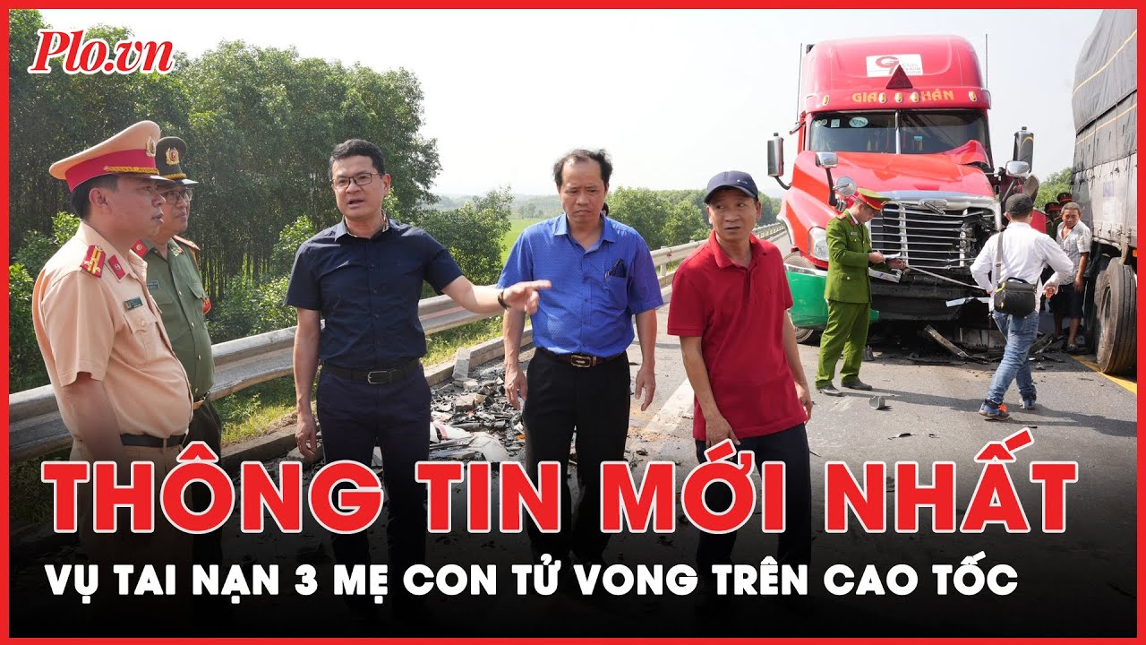 Khởi tố tài xế vụ tai nạn khiến 3 người tử vong trên cao tốc Cam Lộ - La Sơn | Tin nhanh