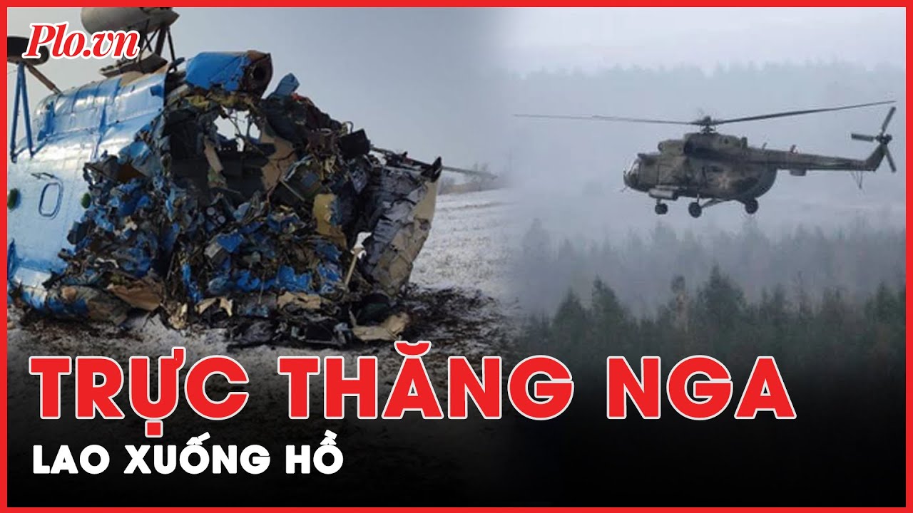 Trực thăng Mi-8 của Nga rơi xuống hồ lớn thứ 2 ở châu  Âu, 3 người thiệt mạng