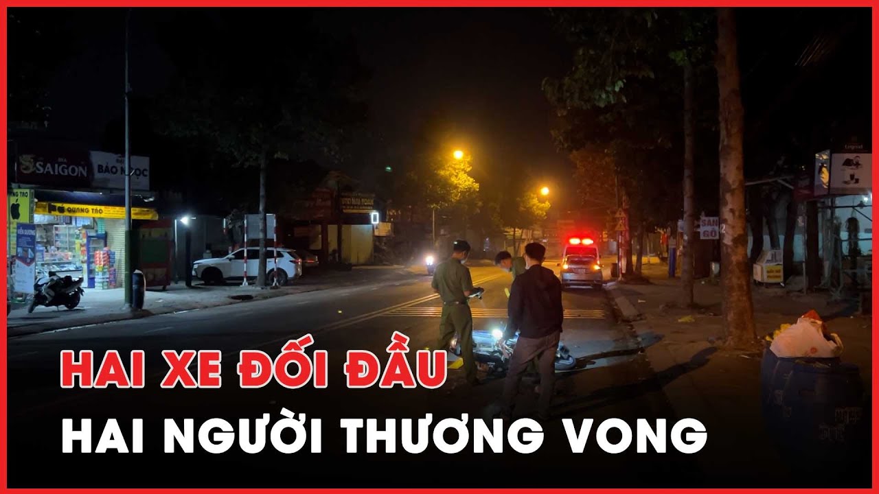 Hai xe máy đối đầu, hai người thương vong - PLO