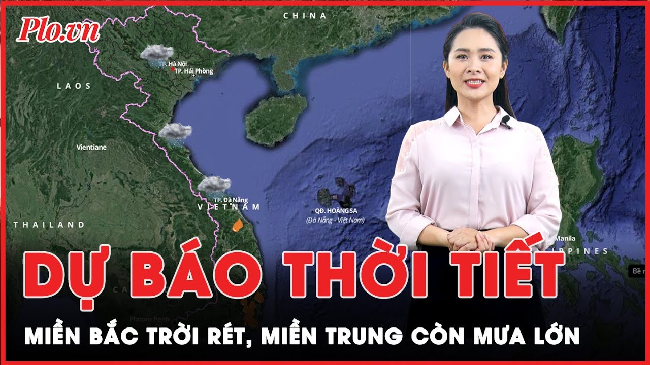 Dự báo thời tiết đêm nay và ngày mai 4-12: Miền Bắc trời rét, miền Trung tiếp tục mưa lớn | PLO