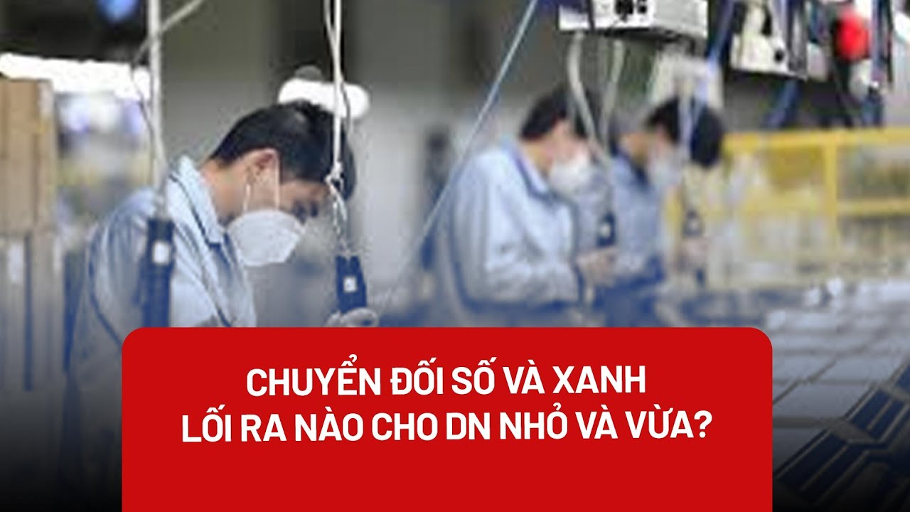 Chuyển đổi số đồng thời chuyển đổi xanh: Lối ra nào cho DN nhỏ và vừa?- PLO