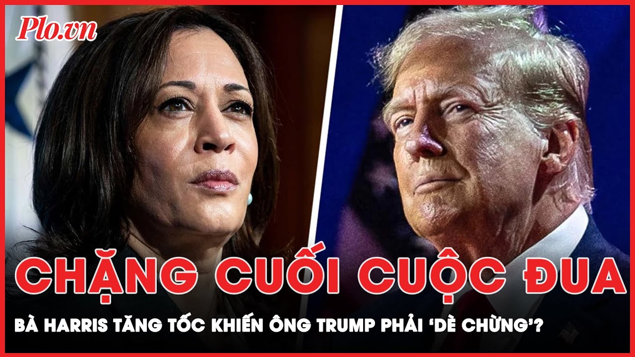 Cuộc đua chính trị lịch sử: Ông Trump ‘toát mồ hôi’ trước các nước cờ của bà Harris?