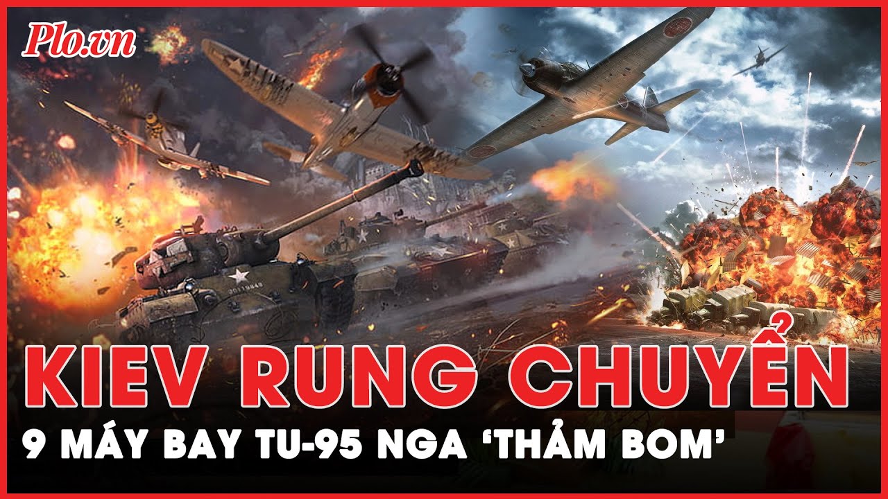 Thủ đô Kiev rung chuyển khi Nga dội bom, bắn hàng trăm tên lửa | PLO