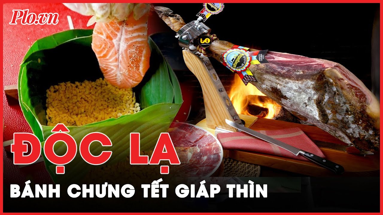 Khám phá những phiên bản độc lạ của bánh chưng, sự sáng tạo độc đáo mừng Tết Giáp Thìn | Tin nhanh