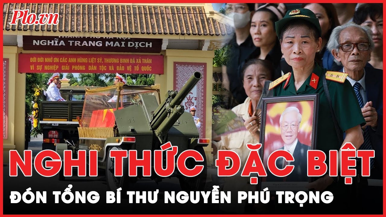 Nghi thức đặc biệt của người dân làng Diễn đón Tổng Bí Thư Nguyễn Phú Trọng về nơi an nghỉ