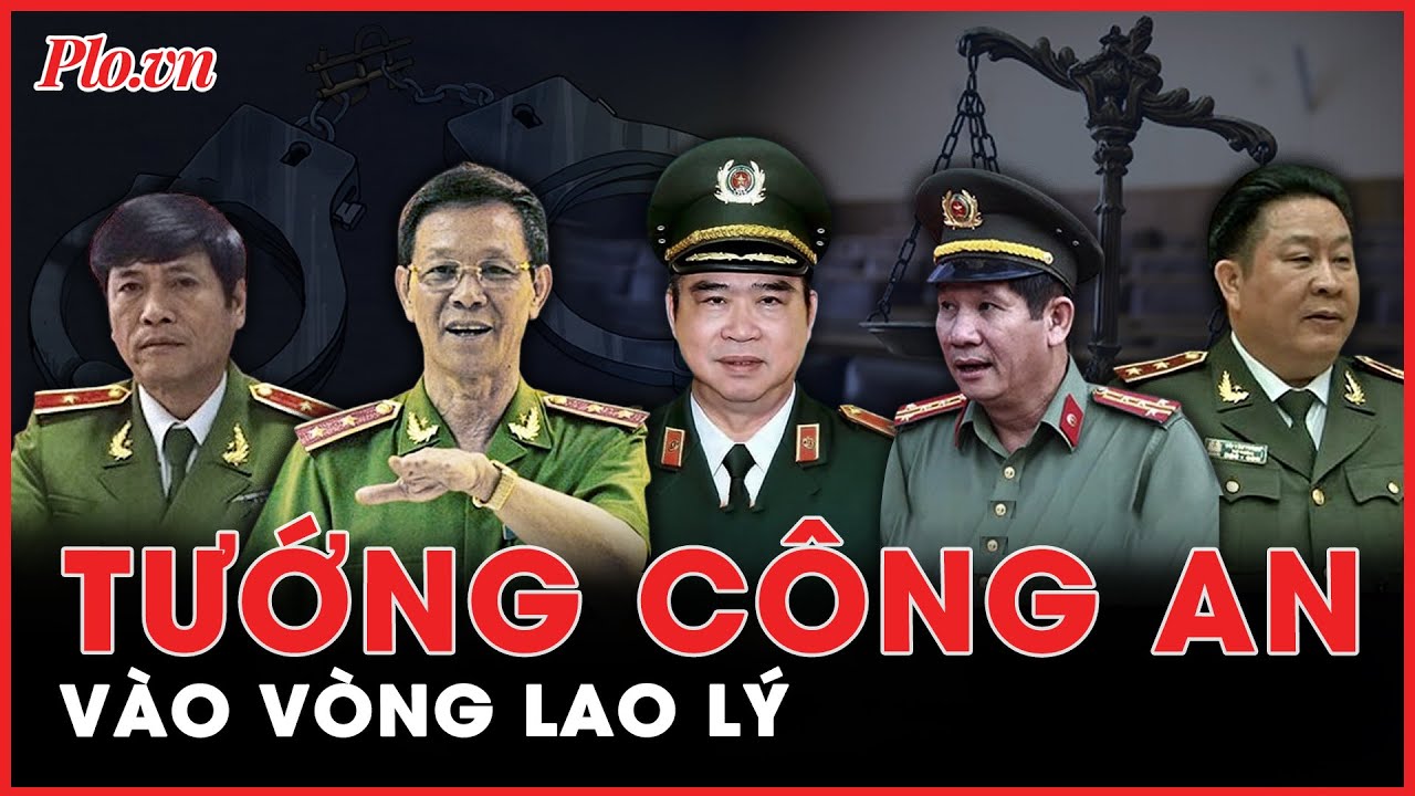 Những tướng công an vào vòng lao lý vì ‘tiếp tay’ cho tội phạm | Tin nhanh