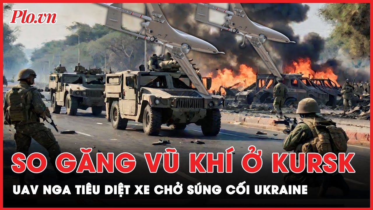 So găng vũ khí: Máy bay không người lái Nga tiêu diệt xe chở súng cối Ukraine | Thời sự quốc tế