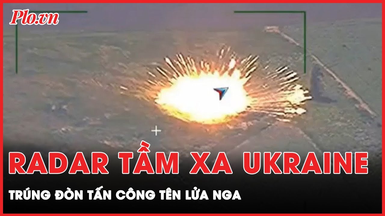 Điểm nóng xung đột: Cận cảnh khoảnh khắc tên lửa Nga biến radar tầm xa Ukraine thành 'khói bụi'