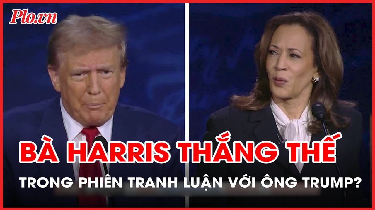 Thừa thắng xông lên: Phía bà Harris kêu gọi màn “so găng” thứ hai với ông Trump - PLO