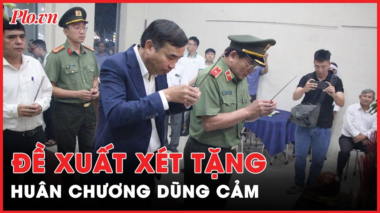 Đề xuất xét tặng Huân chương Dũng cảm cho bảo vệ tử vong trong vụ cướp ngân hàng ở Đà Nẵng - PLO