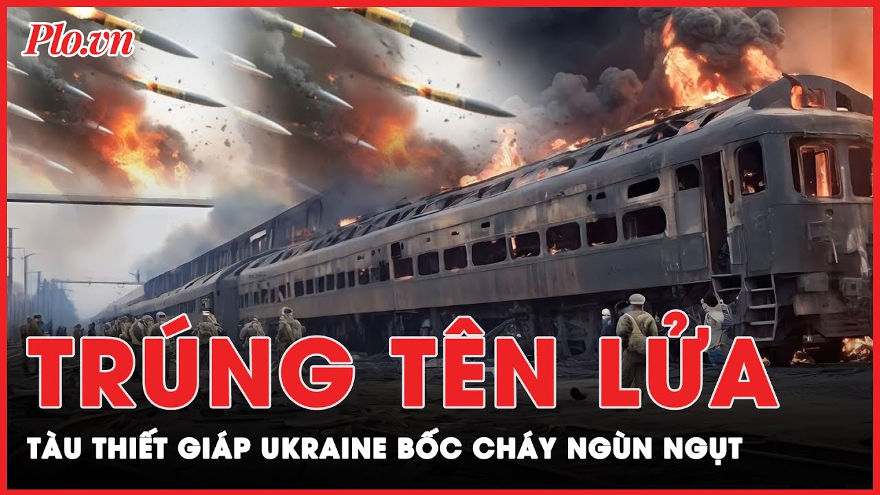 Điểm nóng xung đột: Tên lửa Nga tập kích chính xác, tàu chở thiết giáp Ukraine bốc cháy ngùn ngụt