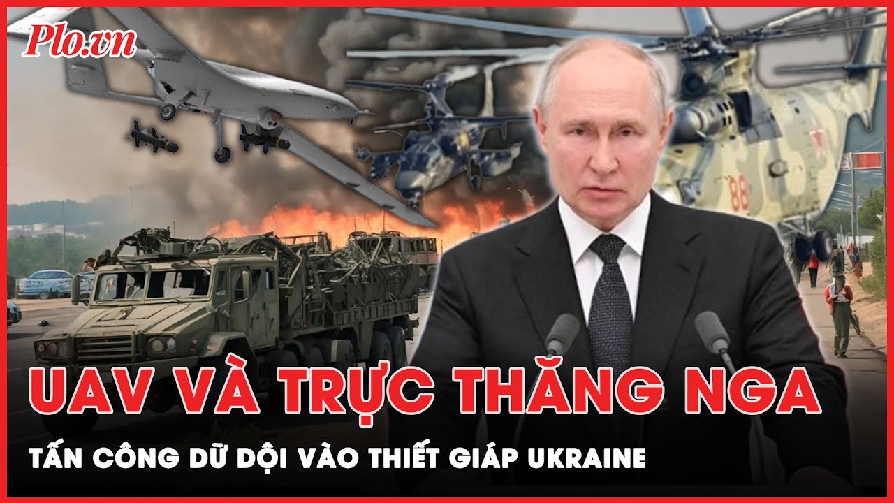 Moscow tung video chấn động: UAV và trực thăng Nga nhắm thẳng vào thiết giáp Ukraine