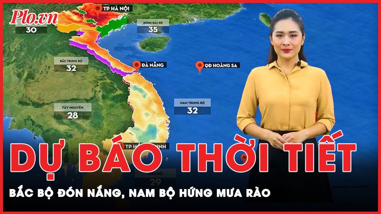 Dự báo thời tiết đêm nay và ngày mai 5-11: Miền Bắc trời nắng ráo, miền Nam mưa rào rải rác