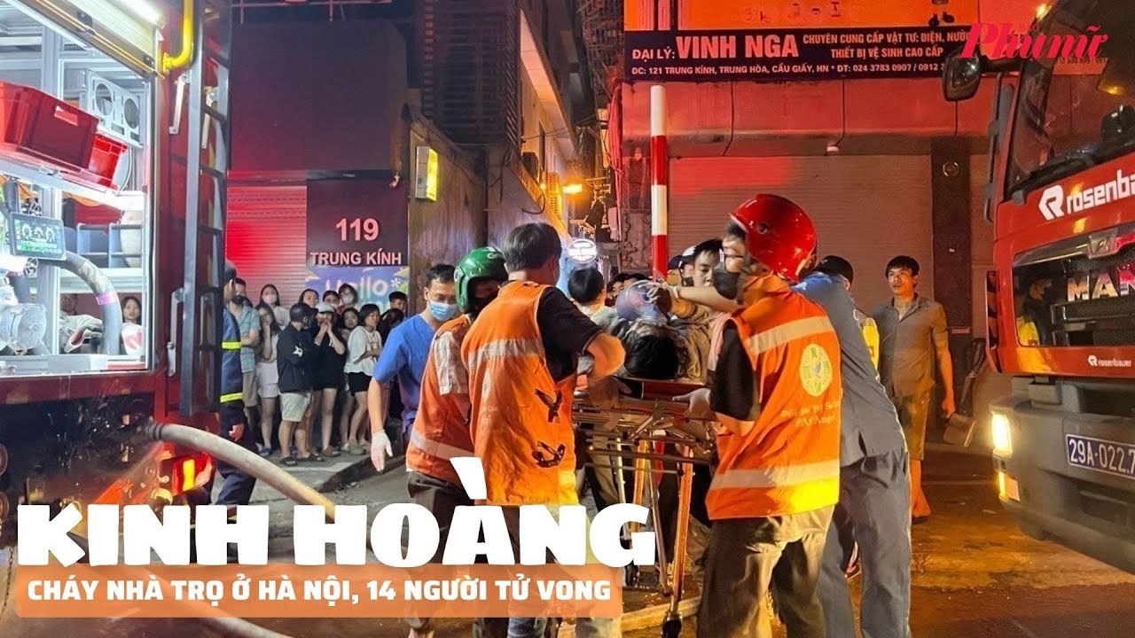 Cháy nhà trọ ở Hà Nội, 14 người tử vong | Báo Phụ Nữ