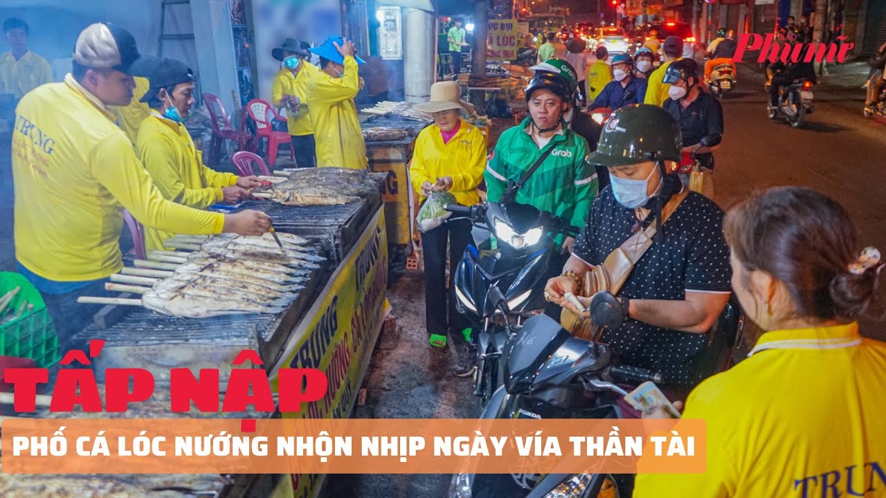 Phố cá lóc nướng nhộn nhịp ngày vía Thần Tài | Báo Phụ Nữ