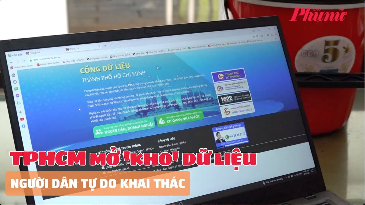 TPHCM mở 'kho' dữ liệu, người dân tự do khai thác | Báo Phụ Nữ