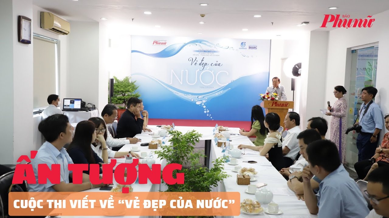 Phát động cuộc thi viết về “Vẻ đẹp của nước” | Báo Phụ Nữ